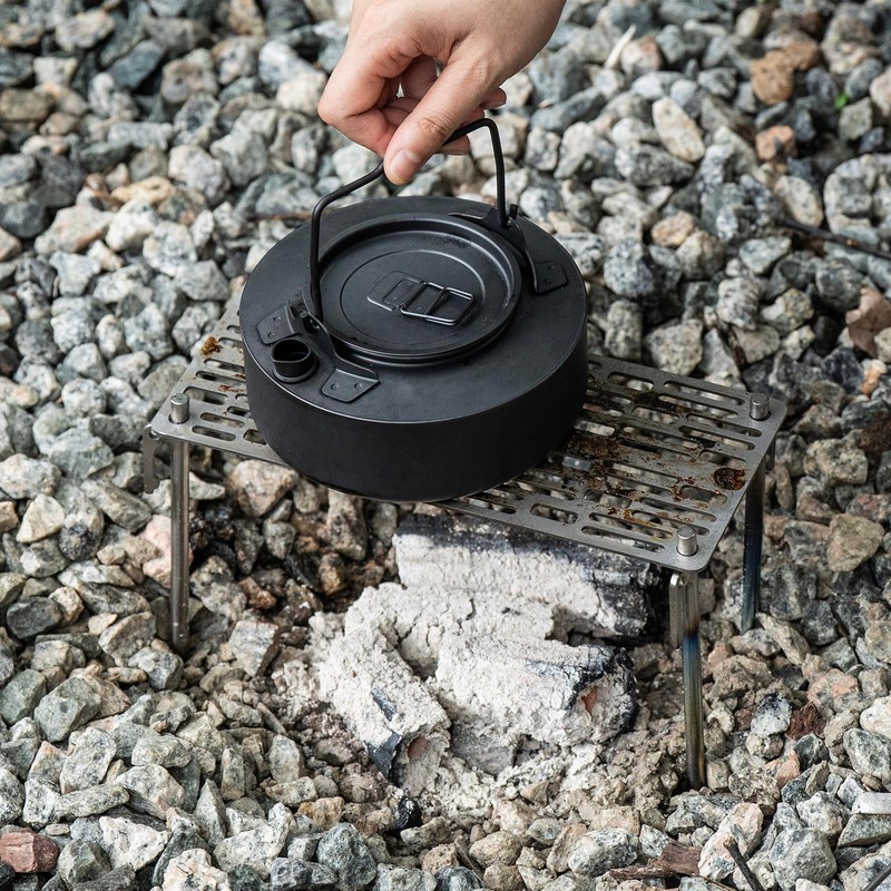 Boundless Voyage Titanium Grill with Carry Bag Outdoor Camping Grill