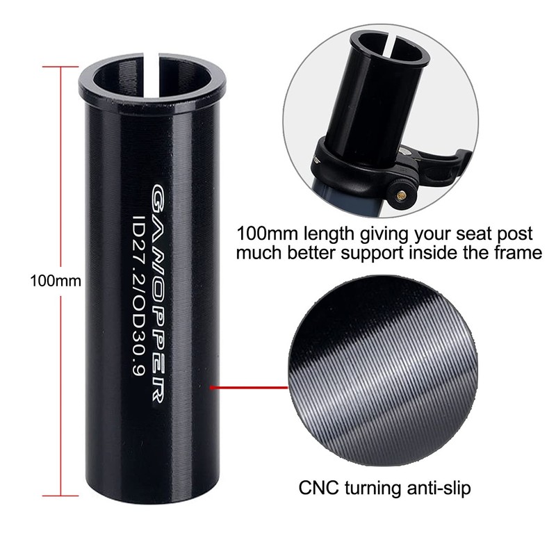 PLATT Bicycle Seatpost Shim Aluminum Alloy Bike Seat Post Tube