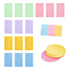 180pcs Esponja Facial Comprimida Para Limpieza Y Exfoliación