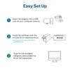 MERCUSYS Wi-Fi Dongle, N300 Wireless Mini USB Wi-Fi Adapter for