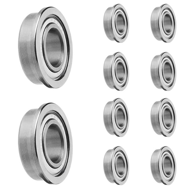 10pcs F688 ZZ Flanged Ball Bearings 8mm x 16mm x