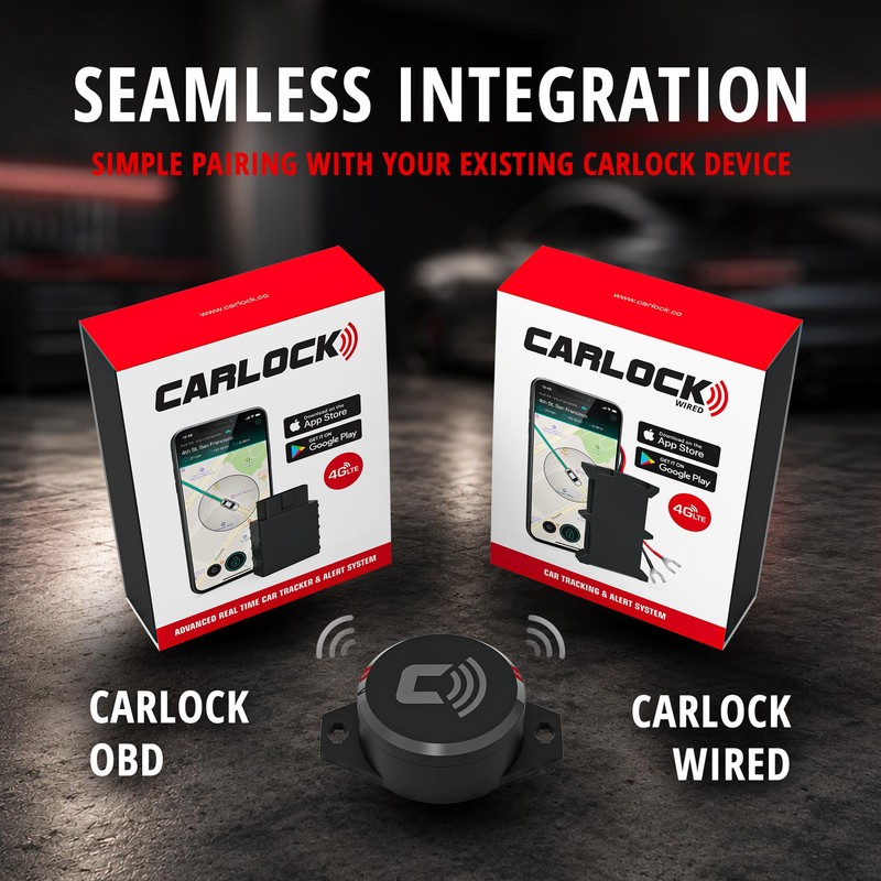 CarLock BT Vibration Sensor 2.0 Add-On for CarLock Device –