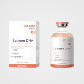 Serum PDRN de DNA de Salmón 50ml | Ampolla Facial de Salmón con Extracto de DNA de Salmón Rey, Colágeno Hidrolizado y Ácido Hialurónico para Reafirmar, Hidratar y Aportar Luminosidad | Serum Facial Coreano