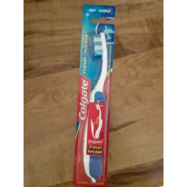 Colgate Travel Voyage 90- folding toothbrush (BLUE Handle)