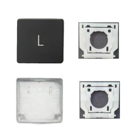 Replacement Letter L Keycap Keys and Hinges Compatible for Surface Laptop 3/4/5/6/7 13.5/15inch 1867 1868 1872 1873 1950 1951 1952 1953 2033 2036 Keyboard L Key Cap (Black)