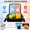 KTMOUW Loncheras para Mujer, Bolsa Térmica y Hielera - Negro