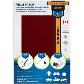 Pelle Patch - Sofa Leather Repair - 25 Colors Available - Original 5x8 - Red