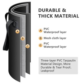 SPACEREST Solar Shower Bag, 3 Gal/11L Solar Heating Camping Shower Bag, On-Off Switchable Shower Head, Portable Shower with Thick Tarpaulin for Camping, Surfing, Outdoor Traveling, No Tear & Leak