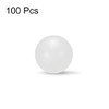 sourcing map 5 pieces PP solid plastic ball bearing ball