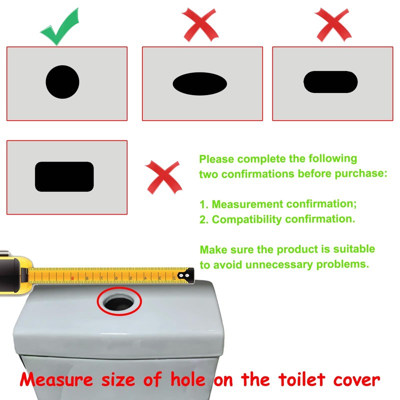 58mm Toilet Push Button,Toilet Button Dual Push,Flushing Toilet Button Toilet