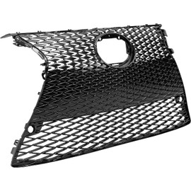 KUAFU Front Bumper Grille Compatible with 2014-2016 Lexus F-Sport IS200t IS250 IS350 LX1200152 LX1036115 Upper & Lower Grill (2 packages)