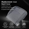 SecosAutoparts Driver Side Bottom Replacement Cloth Seat Cover Gray Compatible