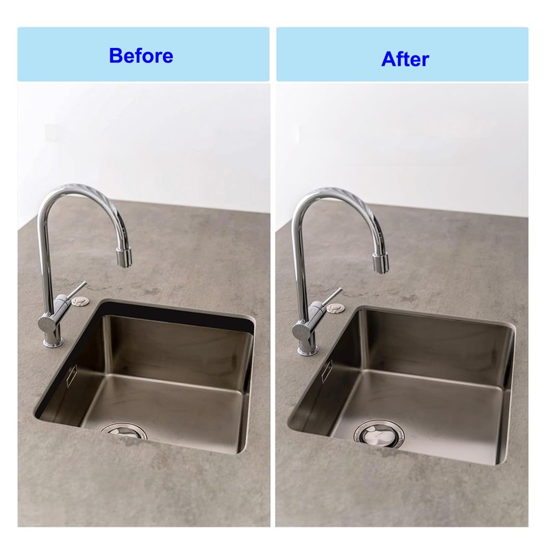 VANROUG 2PCS Undermount Sink Brackets, Undermount Sink Support Repair Brackets,