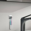 2 PCS Self-Adhesive Toothbrush Holders Wall Mounted, Water Proof Toothbrush