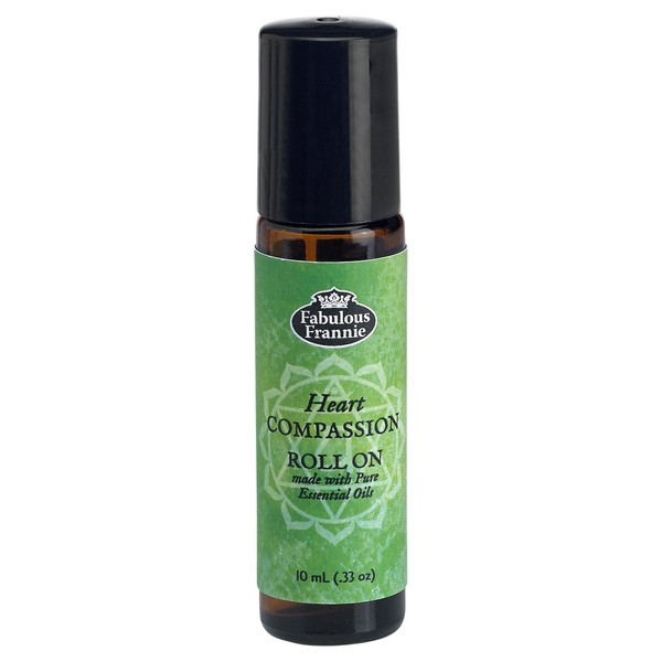 Fabulous Frannie 4th Chakra Heart Compassion Pre-diluted ROLL ON Made with Pure Essential Oils .33oz (10ml)