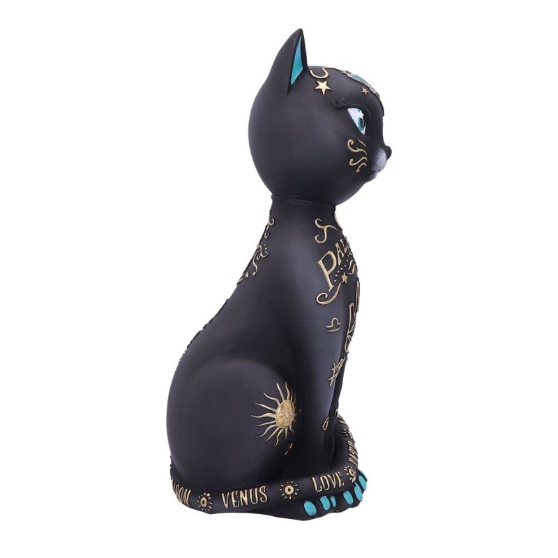 Nemesis Now Fortune Kitty None Statue Standard Polyresin gifts, Gothic,