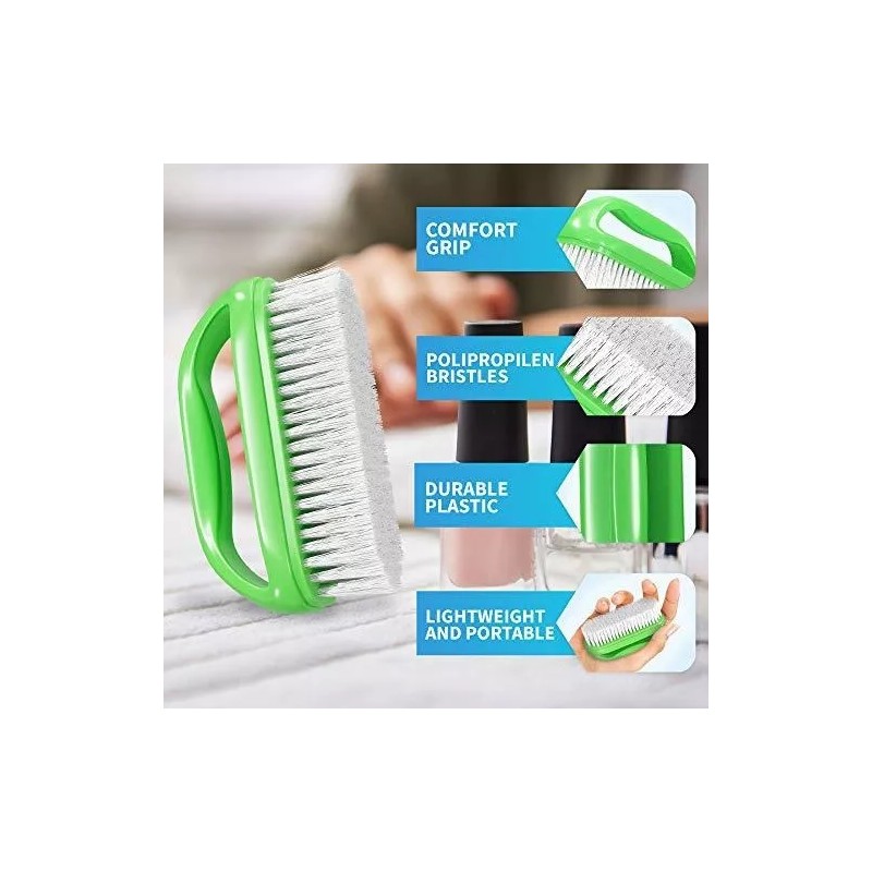 Konex Cepillo Grande Para Manos Y Uñas Konex Perfect-grip, 4