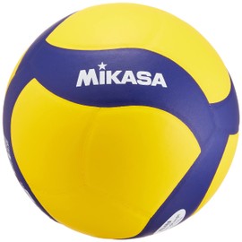MIKASA Volleyball Practice Ball, Lightweight No. 4, For Elementary School Students, Yellow/Blue, V430W-L, Recommended Internal Pressure: 0.3 kgf/cm2