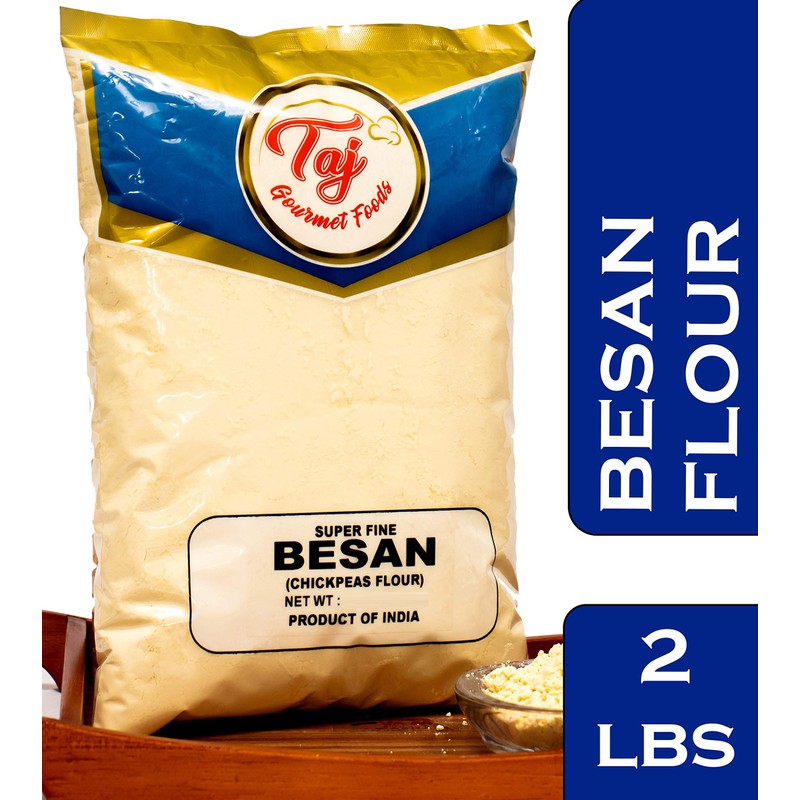 TAJ Besan Flour 2-Pounds | Chick Pea | Gram Flour