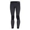 CMP - Pantaloni Lunghi Senza Cuciture per Bambini, Nero, 10/12