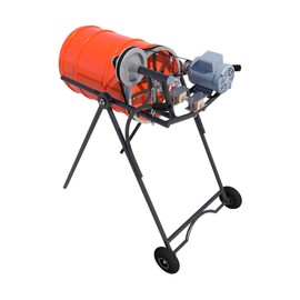 Cement Mixer Plans DIY Electric Concrete Mixing Machine Portable Build Your Own