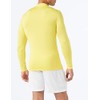 Joma Joma101018.900.L-XL Academy Thermal T-Shirt, Uomo, Giallo, L-XL