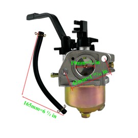 TURBOTUNITY Generator Carburetor Kit for Predator 4000 4375 Champion Honda Generac 3500 4000 3000 4500 4375 3550 3650 GP 3250 3300 Watt 196cc 208cc 212cc 224cc etc.