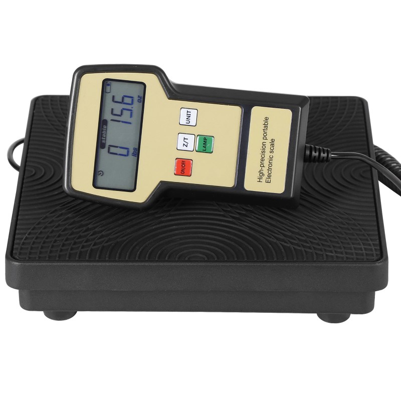 SEGAWE 220lbs Digital Electronic Refrigerant Charging Recover Weight Scale for