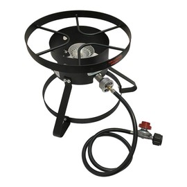 15'' x 15'' High Press Round Propane Stove Burner CSA Regulator 50,000 BTU