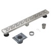 Shower Drain by EMBATHER Linear Shower Drain 36 Inch Floor