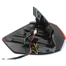 CarLights360: For 2017 Nissan Rogue Tail Light Assembly Driver and Passenger Side CAPA Certified w/Bulbs | Replaces NI2804110 NI2805110