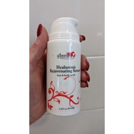 Hyaluronic Rejuvenating Serum for Face & Body 3.34 oz, Natural, Non-greasy, with Vitamin B5 and Niacinamide