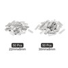 sourcing map Repair Plate, 23mmx8mm 50Pcs, 30mmx8mm 50Pcs, Flat Fixing