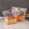 Roppolo 50 pcs 7.9 Inch Large Clear Bread Plastic Bags