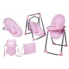 Lissi Baby Doll 6-in-1 Convertible Highchair Play Set, Multi