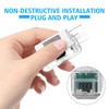 JCRNBU 2PCS Car Door Lights Logo for Defender 2020-present, Puddle