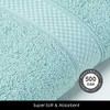 HOMESCAPES Sea Green Turkish Cotton Guest Towel Super Soft Thick