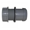 FLOPLAST 40mm Grey Pushfit Waste Tank Connector