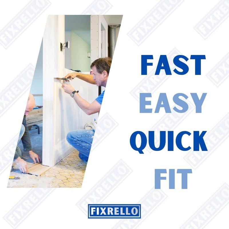 Fixrello 1 x PVC Window Handles for uPVC Windows White