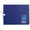 Maruman Sketchbook F0 Art Spiral Drawing Paper, Thick, Blue, 24