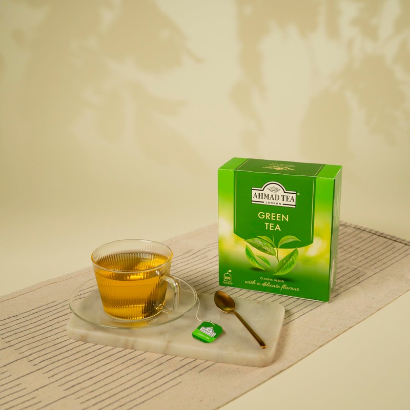 Ahmad Tea Green Tea, Green Tea Teabags 100 ct -