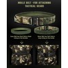 MOVEMINGLE Tactical Belt for Men, Gun Belt Tactical 1.9" with