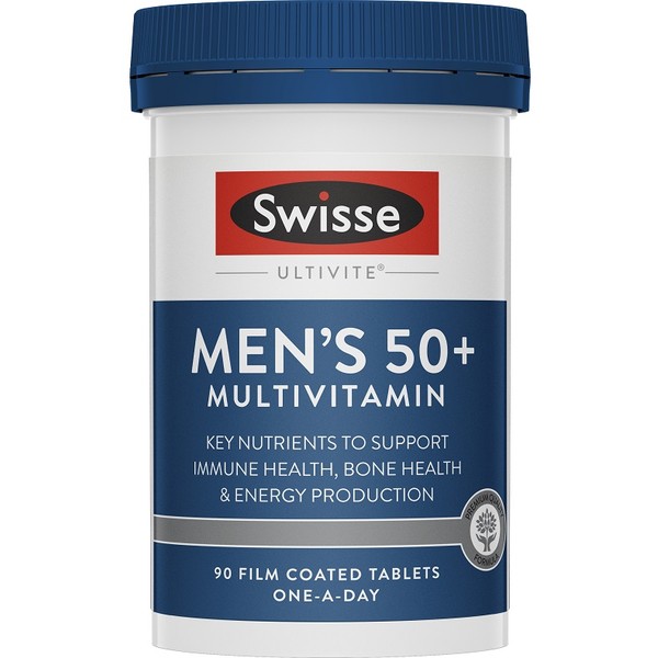 Swisse Men's 50+ Multivitamin Tablets 90