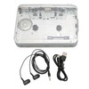 Portable Cassette Player, Cassette Player Pairing Settings Clear Stereo Sound