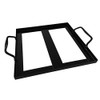 Charcoal Companion CC3531 Salt Plate Holder, 8" x 8"