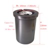 LLF Graphite Crucible Metal Melting Gold Silver Scrap Casting Ingot