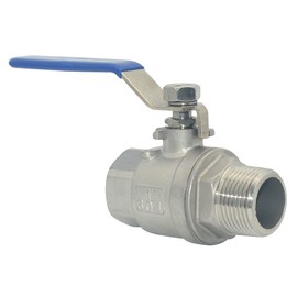 DAN SPEED 1 Inch Male x Female NPT Ball Valve S304 Stainless Steel,Full Port Heavy Duty for Water, Oil, and Gas,1000WOG (1 inch)