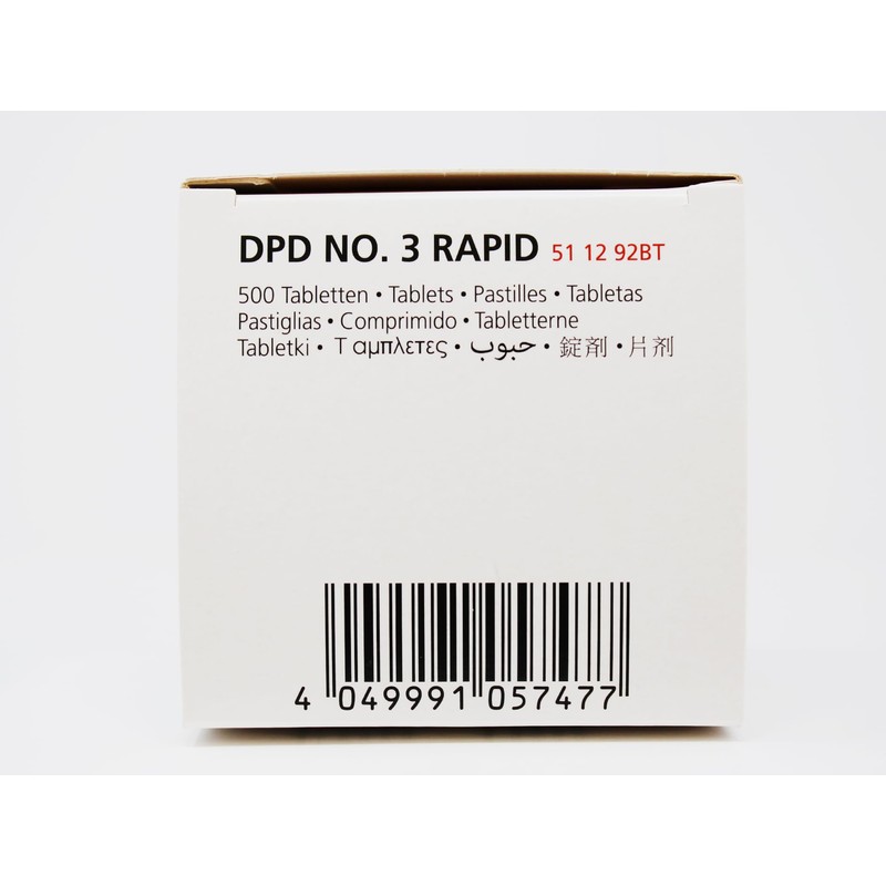 Lovibond DPD No 3 Rapid Dissolve Test Tablets-500