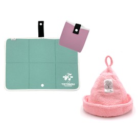 Sauna Mat, Sauna Hat, Finland, Supervised by Imabari, Foldable, Single Person Use, Portable, Washable, Machine Washable, Compact, Heat Resistant, Insulated, Sauna Goods, Cushion, Sheet, Rug,