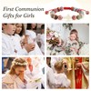 BAYLAY First Communion Gifts for Girls - Cross Bracelet for